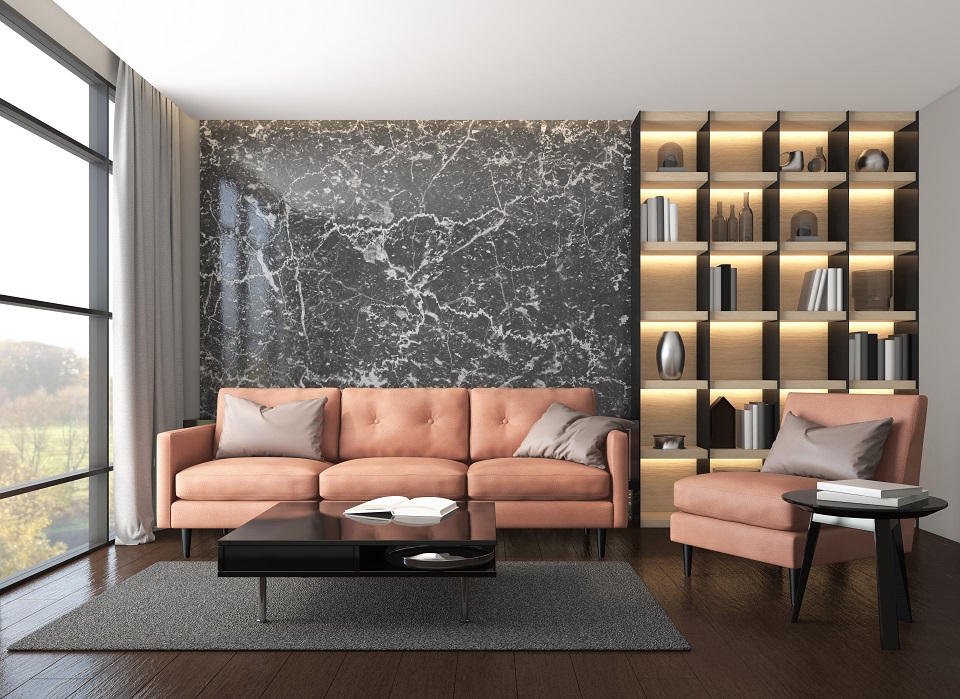 Transforma tu espacio con placas decorativas imitación mármol