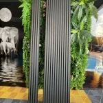Listones de PVC Exterior Negro