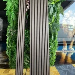Listones de PVC Exterior Marrón