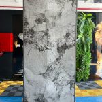 Placa decorativa Mármol Escamas Gris