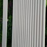 Listones de PVC Madera Blanco
