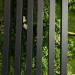 Listones de PVC Negro Individual 50x50