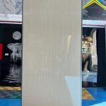 Placa decorativa Madera Mostaza Brillo
