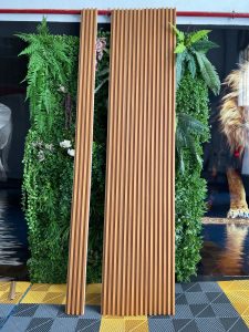 Listones de PVC Madera Roble Claro