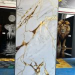 Placa decorativa Mármol Oro