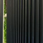 Listones de PVC Negro Liso