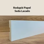 Rodapié Papel Seda Lacado