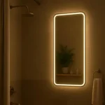 Espejo LED Táctil Cuadrado modelo 2096