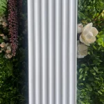 Listones de PVC Blanco Efecto Piel