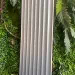 Listones de PVC Plateado Efecto Onda