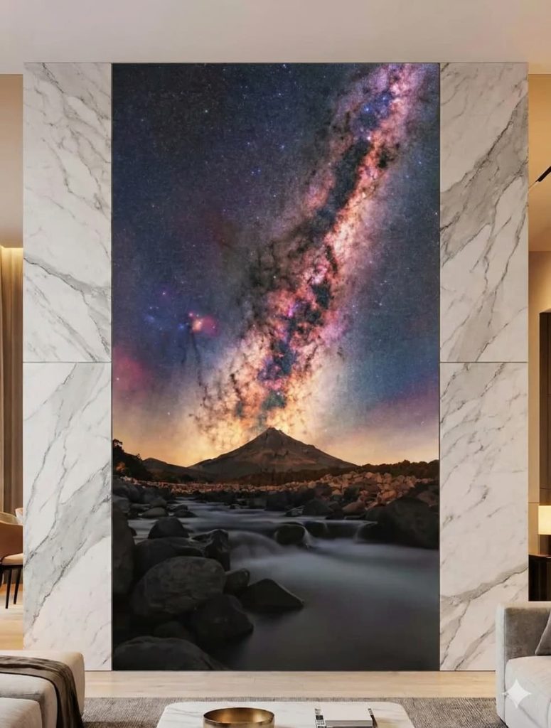 Placa decorativa para el salon