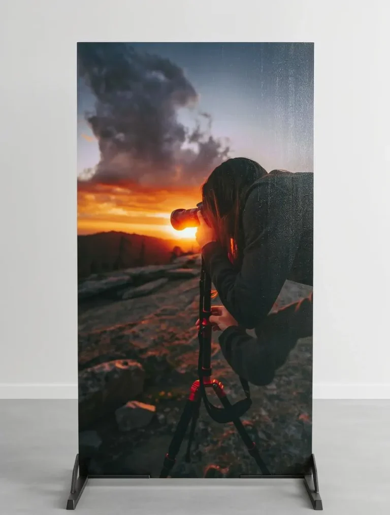 Placa decorativa personalizada de fotografo