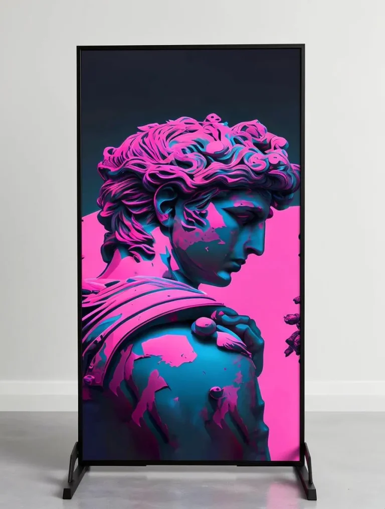 Placa decorativa personalizada de david