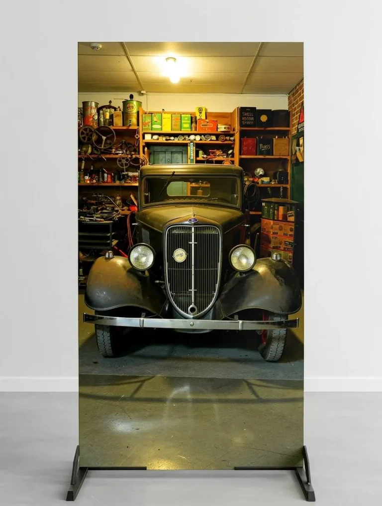 Placa decorativa personalizada de coche negro