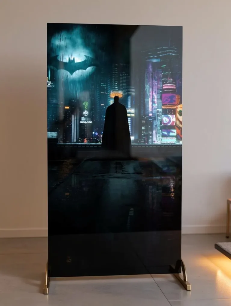 Placa decorativa personalizada de batman