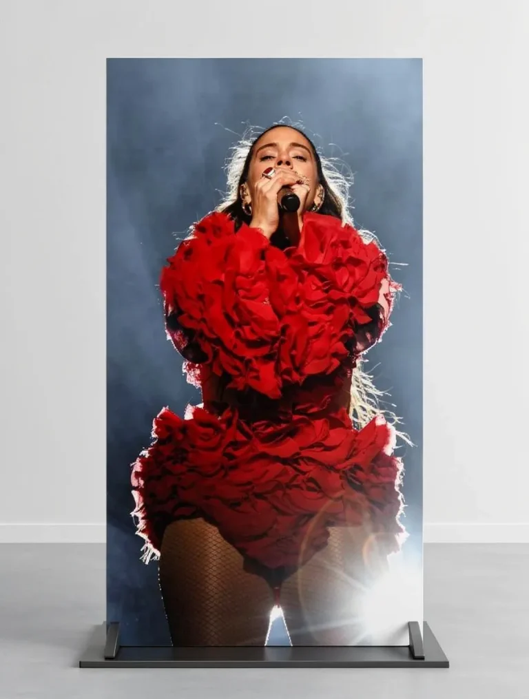 Placa decorativa personalizada de rosalia