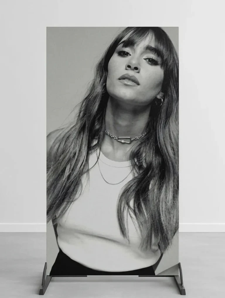 Placa decorativa personalizada de aitana