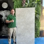 Suelo SPC - Microcemento beige