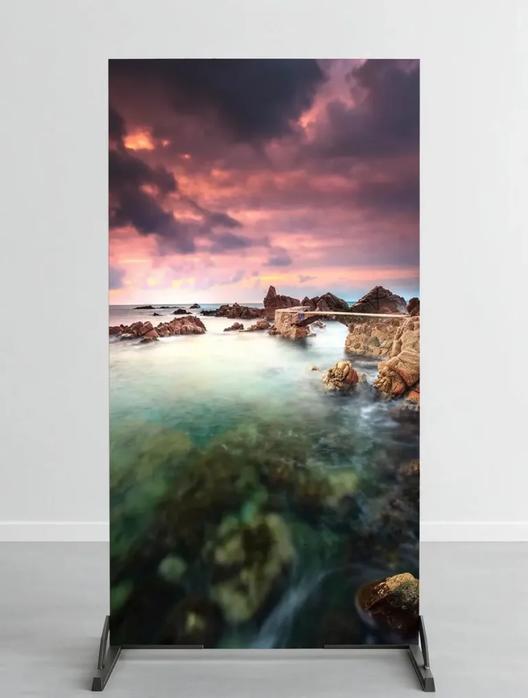 Placa decorativa personalizada de mar