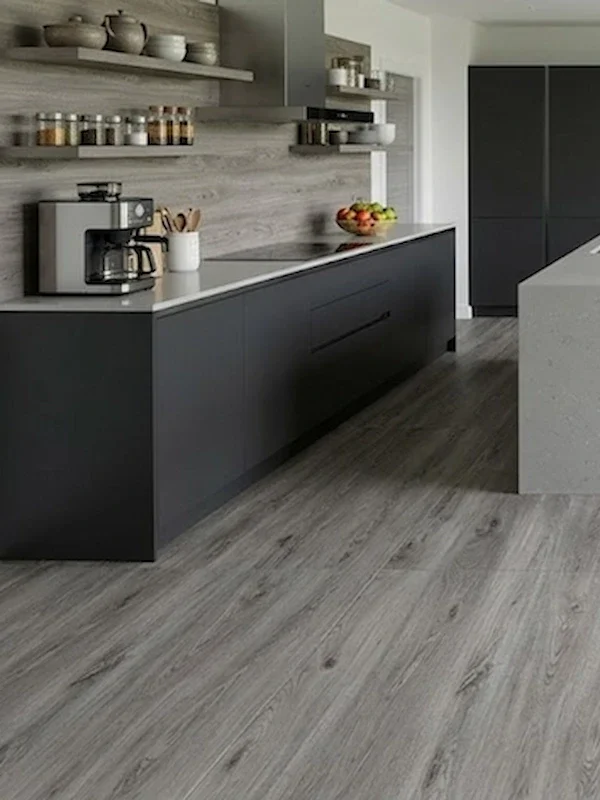 Suelo SPC madera gris - Newdecoracion
