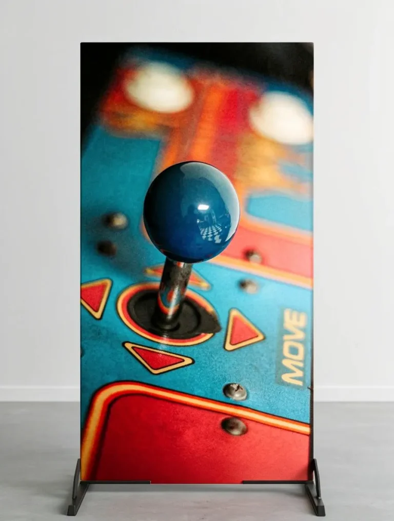 Placa decorativa personalizada de joystick