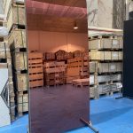 Placa decorativa Espejo Champagne