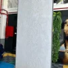 Newdecoracion: Placa decorativa Piedra Gris Rayada Brillo 3