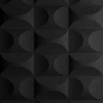 Paneles de piedra PU Bauhaus Negro