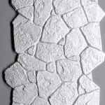 Paneles de piedra PU Cantera Blanco