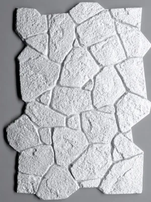 Paneles de piedra PU Cantera Blanco - Newdecoracion