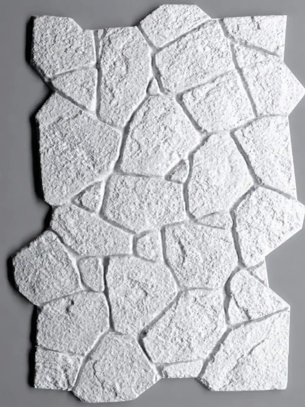 Paneles de piedra PU Cantera Blanco - Newdecoracion