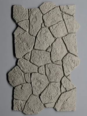 Paneles de piedra PU Cantera Gris - Newdecoracion