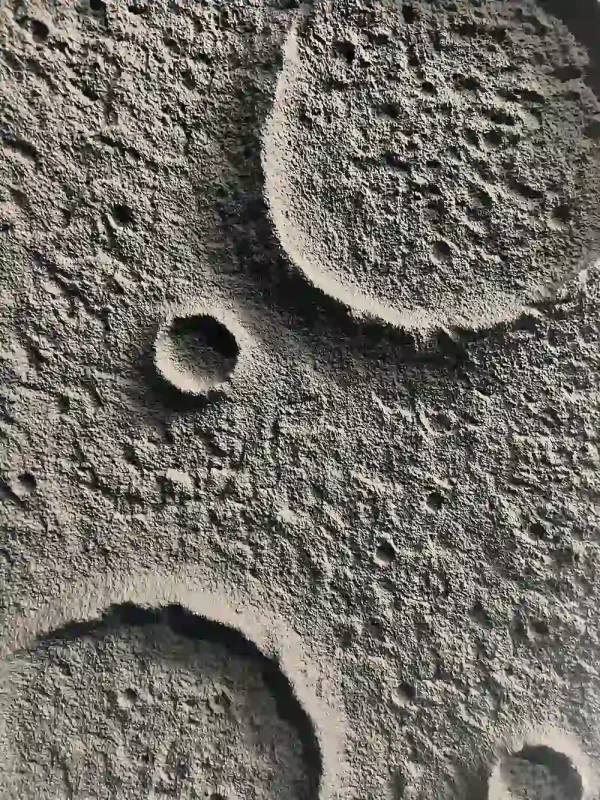 Piedra PU Lunar Negro 2 -NEWDECORACION