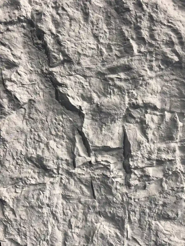 Newdecoración: Piedra PU Roca Blanco 2